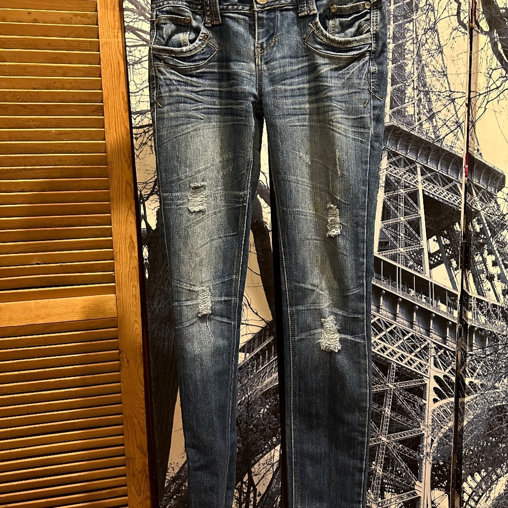 Almost Famous Distressed Jeans